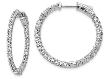 Sterling Silver Earrings Style QE7981 - Classique Jewelry Inc.