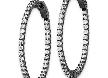 Sterling Silver Earrings Style QE7982B - Classique Jewelry Inc.