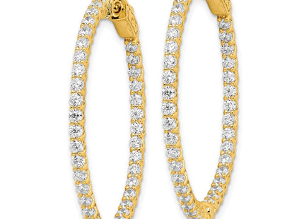 Sterling Silver Earrings Style QE7982Y - Classique Jewelry Inc.