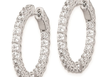 Sterling Silver Earrings Style QE7987 - Classique Jewelry Inc.