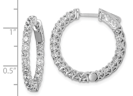 Sterling Silver Earrings Style QE7987 - Classique Jewelry Inc.