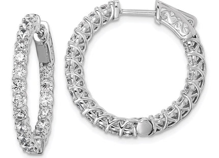 Sterling Silver Earrings Style QE7987 - Classique Jewelry Inc.