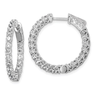 Sterling Silver Earrings Style QE7987 - Classique Jewelry Inc.