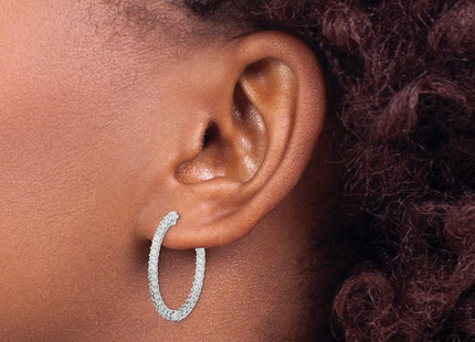 Sterling Silver Earrings Style QE7989 - Classique Jewelry Inc.