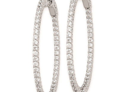 Sterling Silver Earrings Style QE7990 - Classique Jewelry Inc.