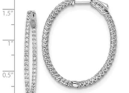 Sterling Silver Earrings Style QE7990 - Classique Jewelry Inc.