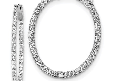 Sterling Silver Earrings Style QE7990 - Classique Jewelry Inc.