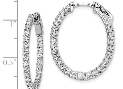 Sterling Silver Earrings Style QE7991 - Classique Jewelry Inc.