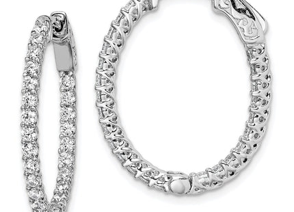 Sterling Silver Earrings Style QE7991 - Classique Jewelry Inc.