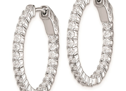Sterling Silver Earrings Style QE7995 - Classique Jewelry Inc.