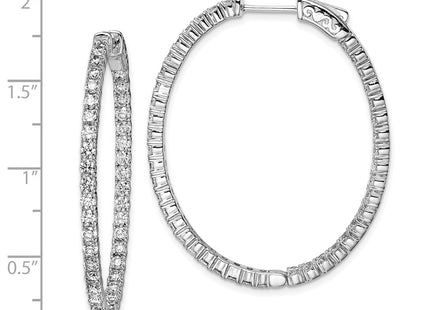 Sterling Silver Earrings Style QE7996 - Classique Jewelry Inc.