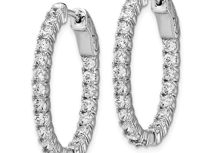 Sterling Silver Earrings Style QE7997 - Classique Jewelry Inc.