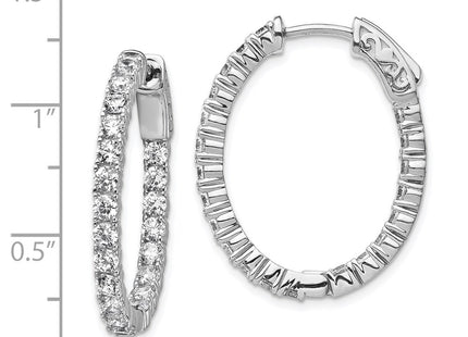 Sterling Silver Earrings Style QE7997 - Classique Jewelry Inc.