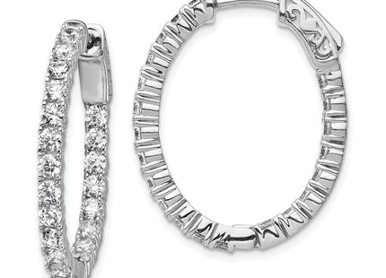 Sterling Silver Earrings Style QE7997 - Classique Jewelry Inc.