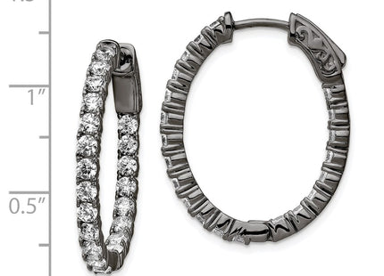 Sterling Silver Earrings Style QE7997B - Classique Jewelry Inc.