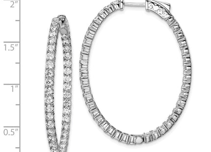 Sterling Silver Earrings Style QE7998 - Classique Jewelry Inc.