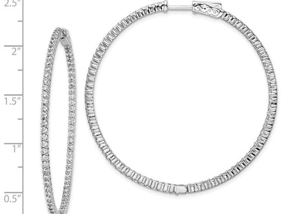 Sterling Silver Earrings Style QE8003 - Classique Jewelry Inc.