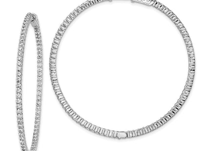 Sterling Silver Earrings Style QE8003 - Classique Jewelry Inc.