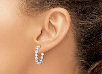 Sterling Silver Earrings Style QE8017 - Classique Jewelry Inc.