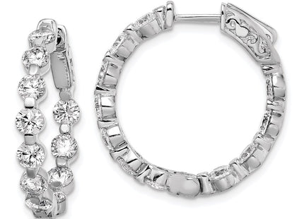 Sterling Silver Earrings Style QE8017 - Classique Jewelry Inc.