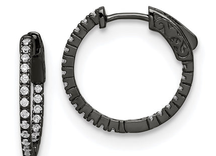 Sterling Silver Earrings Style QE8019B - Classique Jewelry Inc.