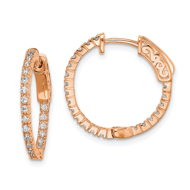 Sterling Silver Earrings Style QE8019P - Classique Jewelry Inc.