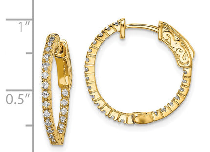 Sterling Silver Earrings Style QE8019Y - Classique Jewelry Inc.