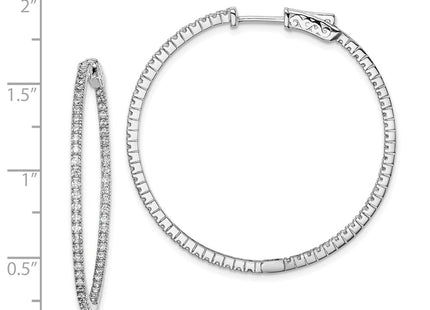 Sterling Silver Earrings Style QE8021 - Classique Jewelry Inc.