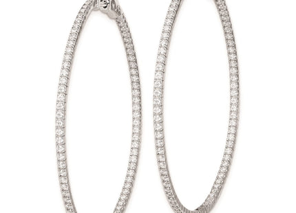 Sterling Silver Earrings Style QE8022 - Classique Jewelry Inc.