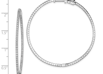 Sterling Silver Earrings Style QE8022 - Classique Jewelry Inc.