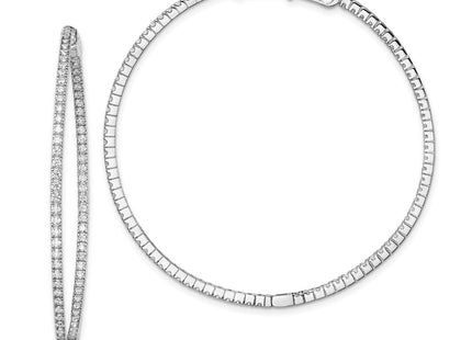 Sterling Silver Earrings Style QE8022 - Classique Jewelry Inc.