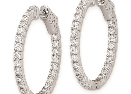 Sterling Silver Earrings Style QE8023 - Classique Jewelry Inc.