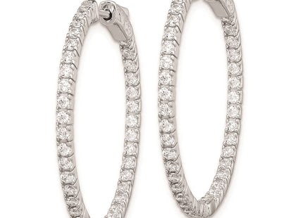 Sterling Silver Earrings Style QE8024 - Classique Jewelry Inc.