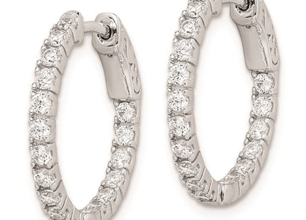 Sterling Silver Earrings Style QE8026 - Classique Jewelry Inc.