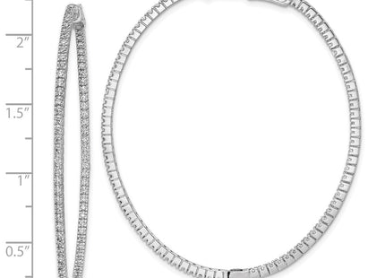 Sterling Silver Earrings Style QE8030 - Classique Jewelry Inc.