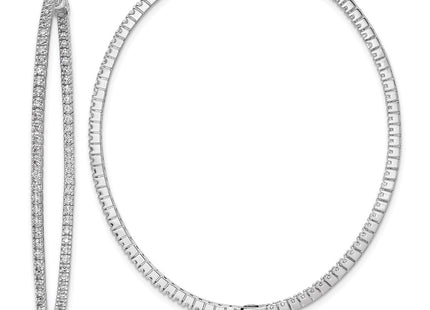 Sterling Silver Earrings Style QE8030 - Classique Jewelry Inc.