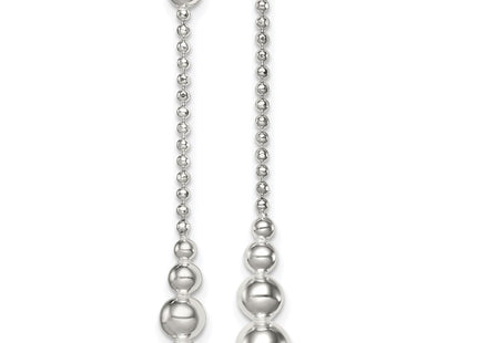 Sterling Silver Earrings Style QE8053 - Classique Jewelry Inc.