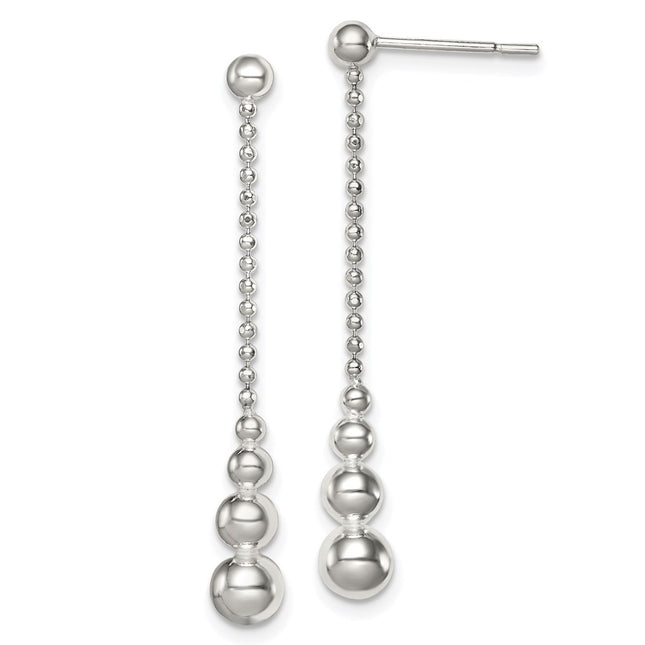 Sterling Silver Earrings Style QE8053 - Classique Jewelry Inc.