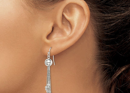 Sterling silver earrings, another view