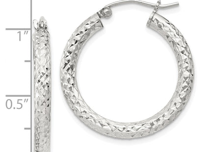 Sterling Silver Earrings Style QE8087SP - Classique Jewelry Inc.