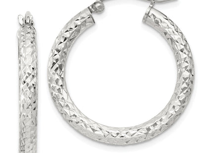 Sterling Silver Earrings Style QE8087SP - Classique Jewelry Inc.