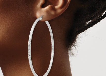 Sterling Silver Earrings Style QE8096SP - Classique Jewelry Inc.