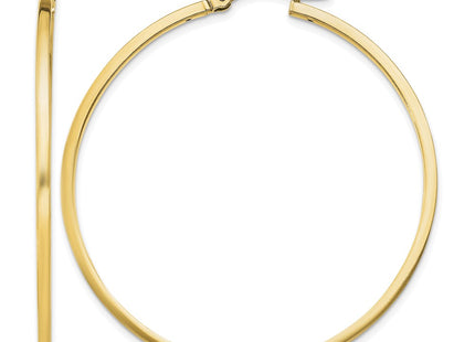 Sterling silver hoop earrings