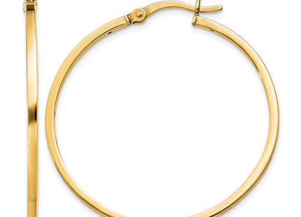 Sterling silver hoop earrings