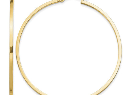 Sterling silver hoop earrings