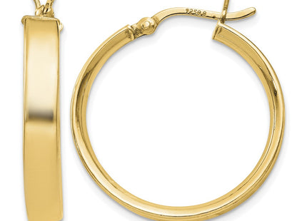 Sterling silver hoop earrings