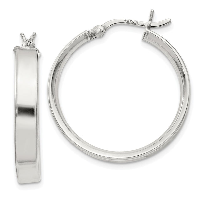 Sterling Silver Earrings Style QE8144SP - Classique Jewelry Inc.