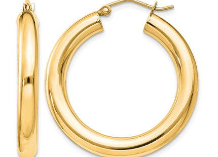 Sterling silver hoop earrings