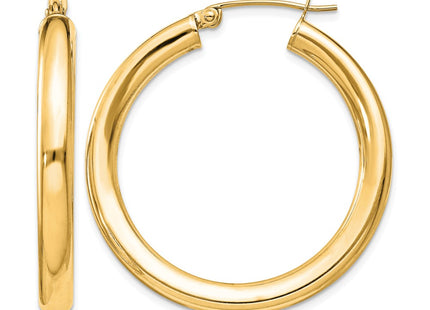 Sterling silver hoop earrings