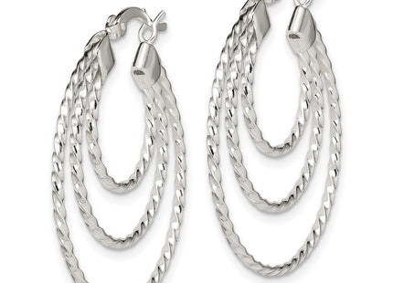 Sterling Silver Earrings Style QE8200 - Classique Jewelry Inc.